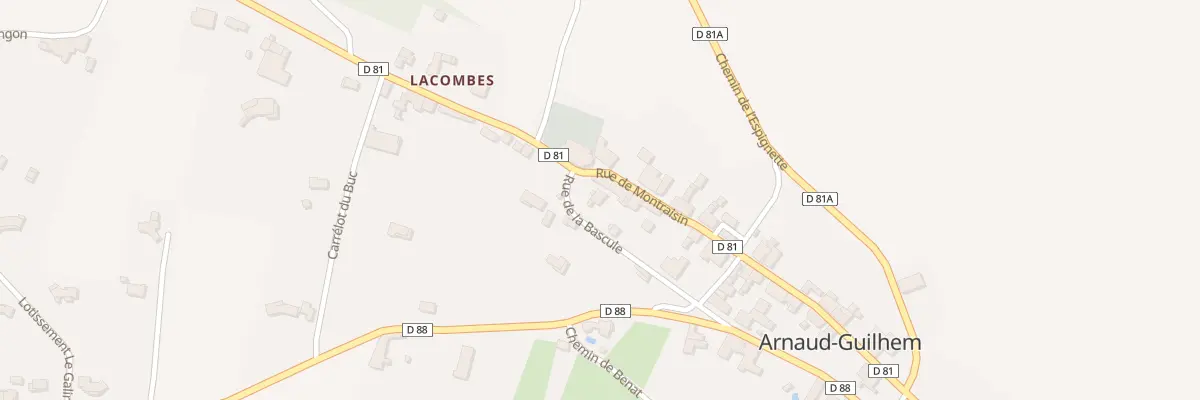 Plan du 32 Village à Arnaud-Guilhem