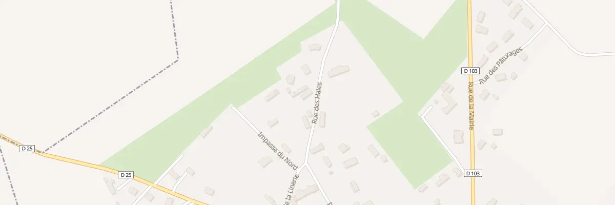 Plan du 285 Rue des Haies au Torp-Mesnil