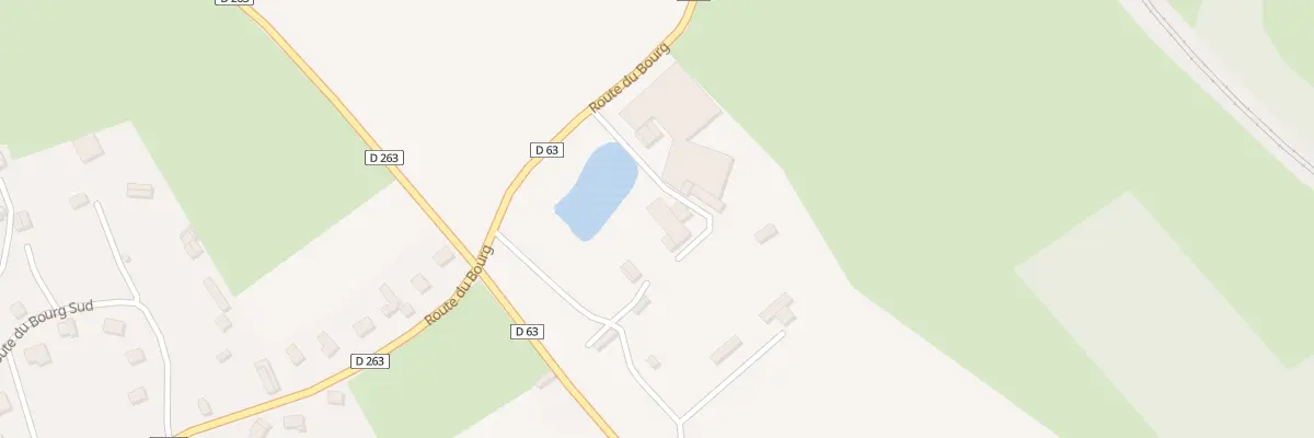 Plan du 1266 Rte du Bourg à Mesnil-Panneville