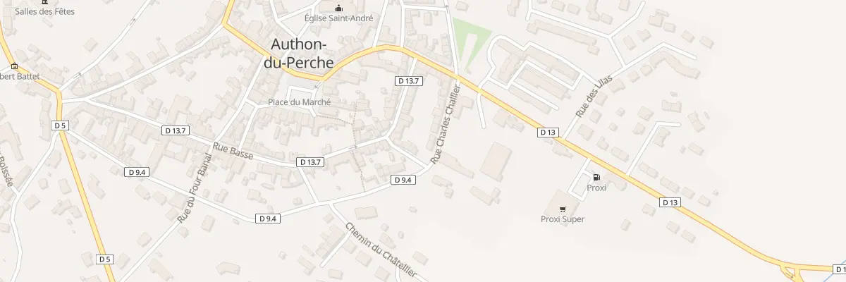 Plan du 21 Rue de la Juiverie à Authon-du-Perche