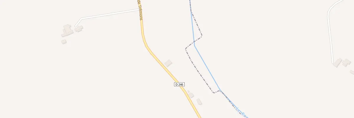 Plan du 2292 Rte de Trémons à Dausse