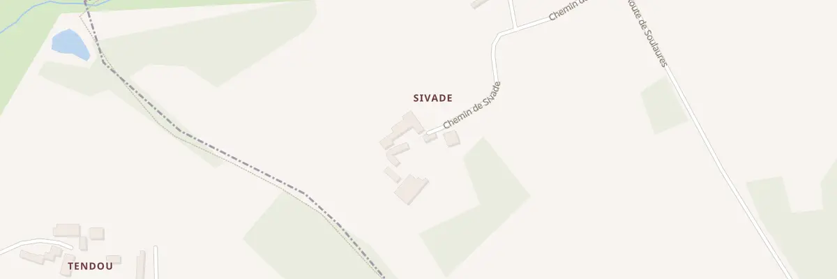 Plan du 48 Sivade à Capdrot