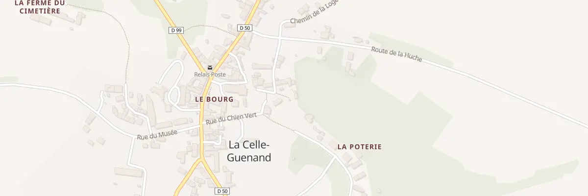 Plan du 5 Imp Draon à La Celle-Guenand