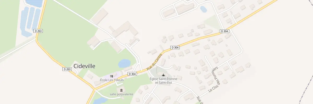 Plan du 171 Rue du Centre à Cideville