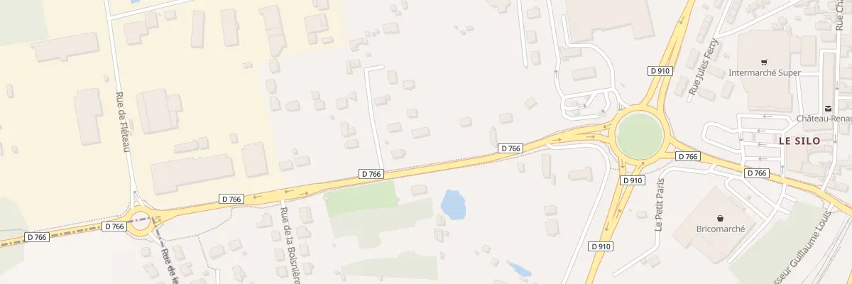 Plan du 21 Rue du Petit Versailles à Château-Renault