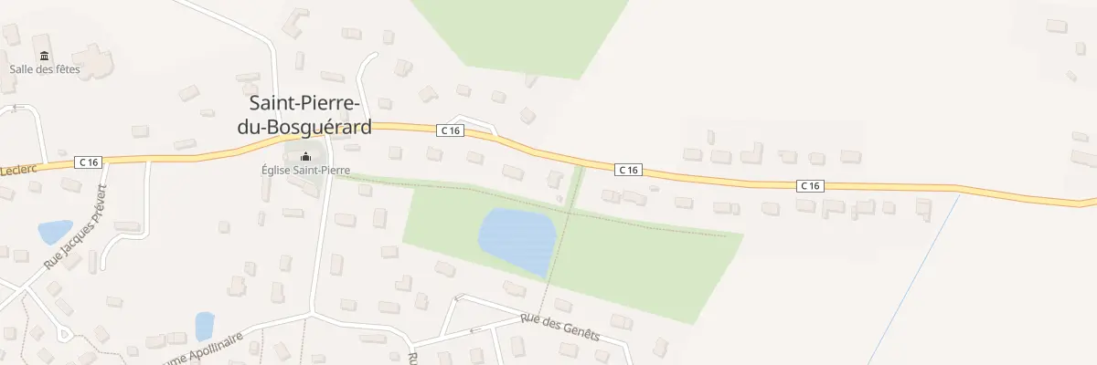 Plan du 21 Rue Henri Colliot à Saint-Pierre-du-Bosguérard
