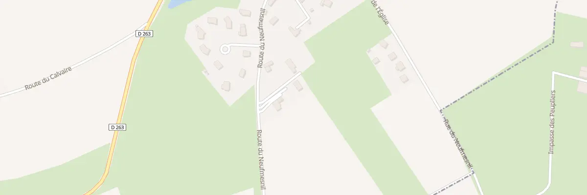 Plan du 261 Rte de Neufmesnil à Cideville