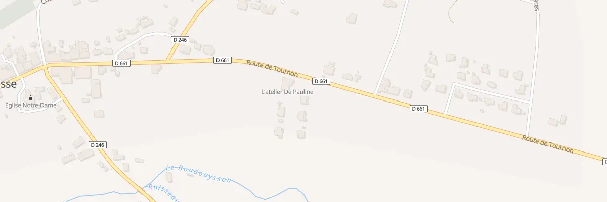 Plan du 37 Lot Pré de Ritou à Dausse