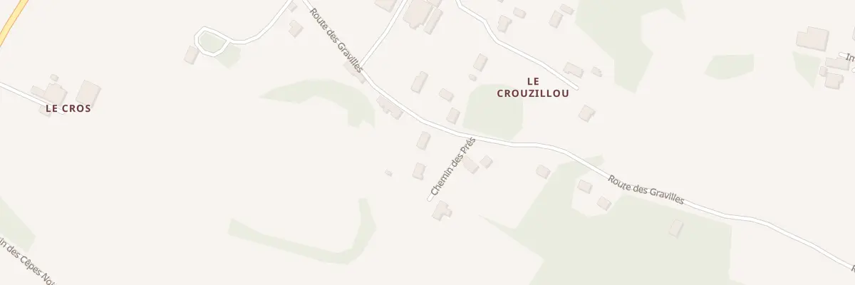 Plan du 400 Che des Gravilles à Eyzerac