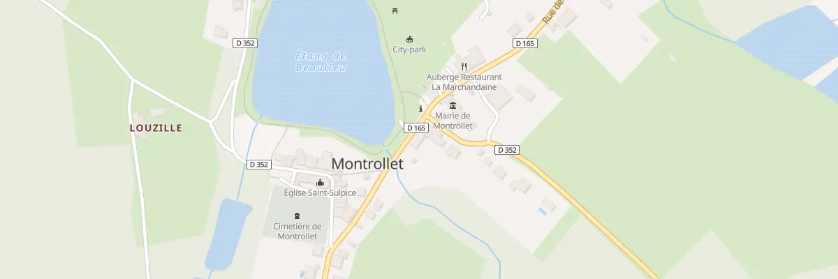 Plan du 10 Rue de la Resistance à Montrollet