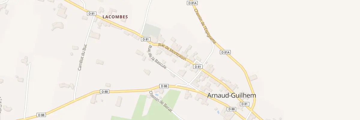Plan du 37 Village à Arnaud-Guilhem