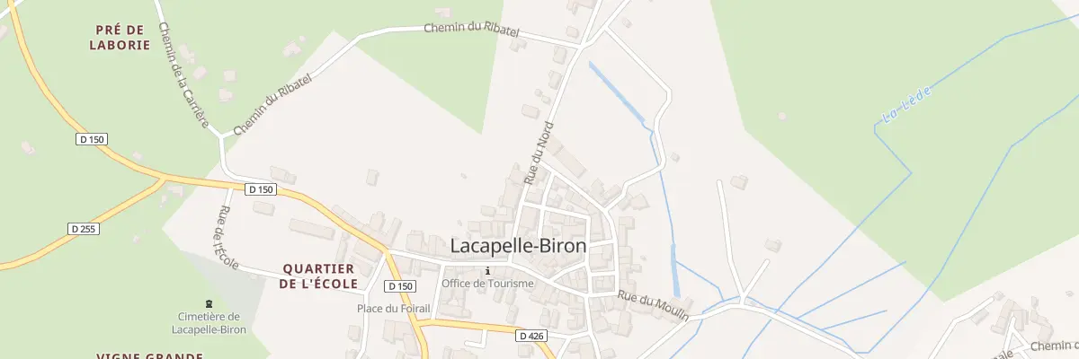 Plan du 5048 Rue du Nord à Lacapelle-Biron