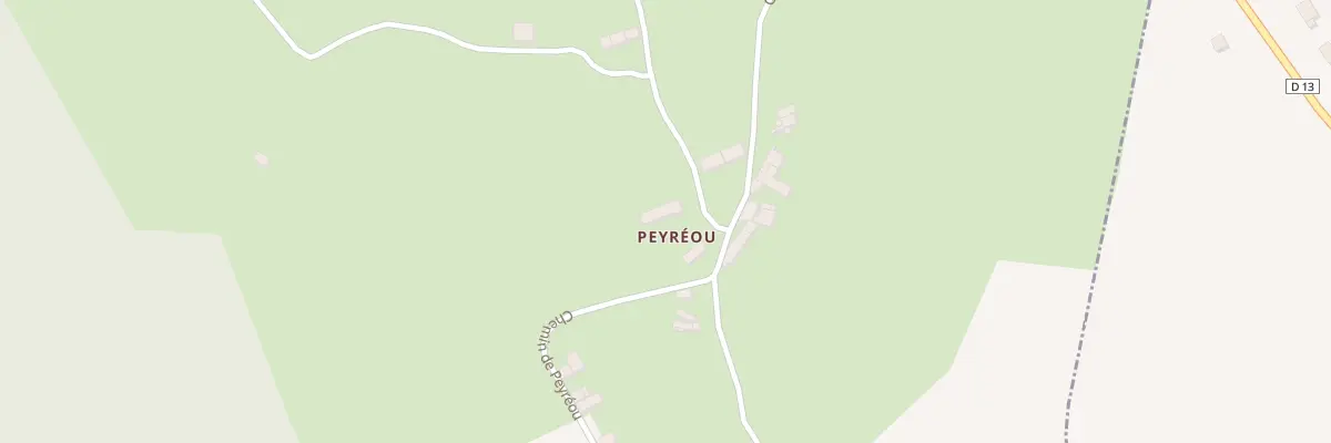 Plan du 89 Peyreou à Chein-Dessus