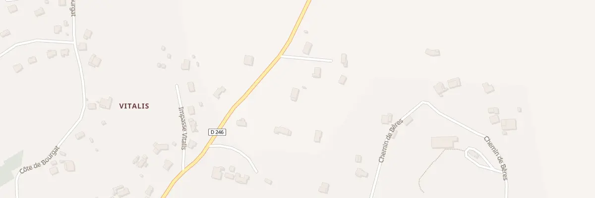 Plan du 266 Rte de Trémons à Dausse