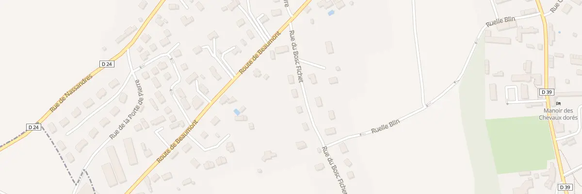 Plan du 4 Rue du Bosc Fichet au Neubourg