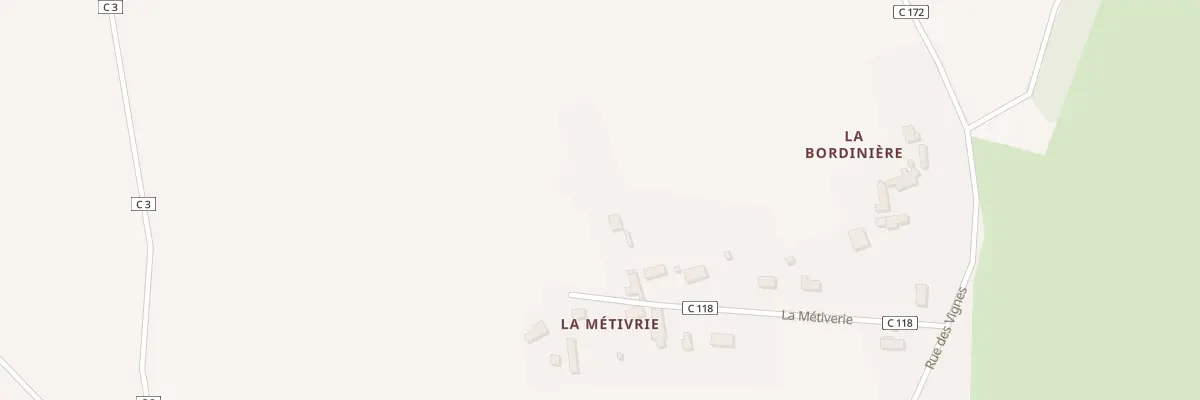 Plan du 14 La Metivrie à Mouzay