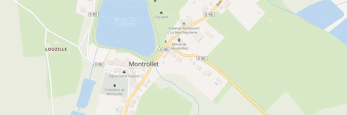 Plan du 2 Rue des Anciennes Ecoles à Montrollet