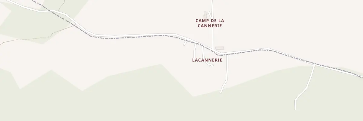 Plan du 1274 Che de Lacanerie à Gavaudun