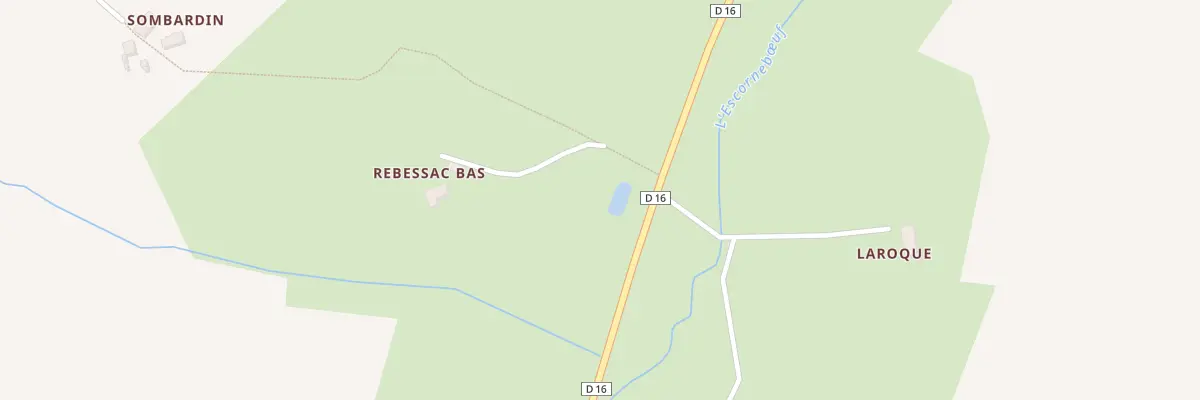Plan du 260 Rébessac Bas à Saint-Maurin