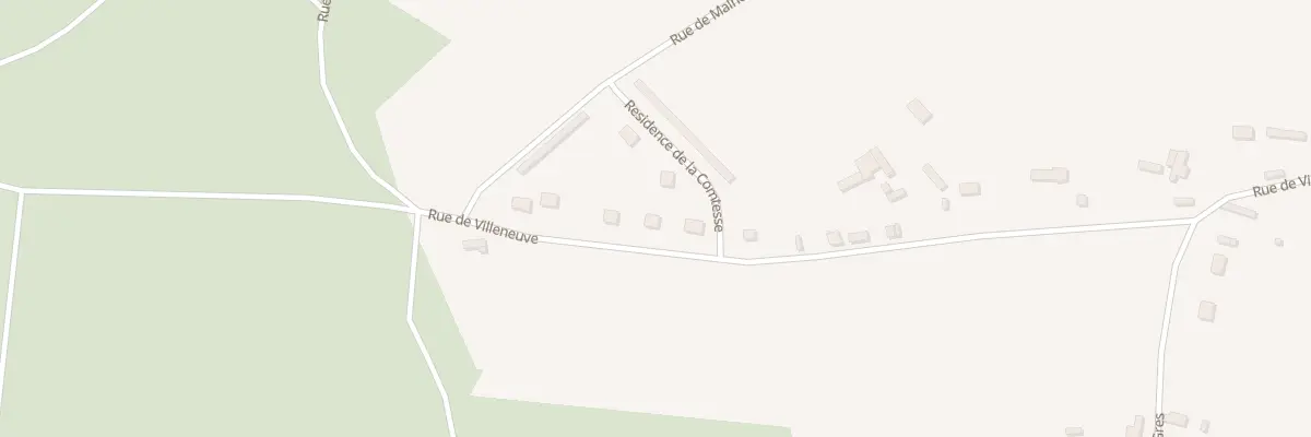 Plan du 6A Rue de Villeneuve à Beaubray
