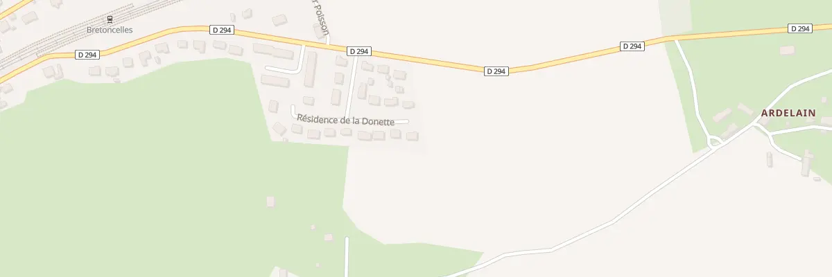 Plan du 11 Res de la Donette à Bretoncelles