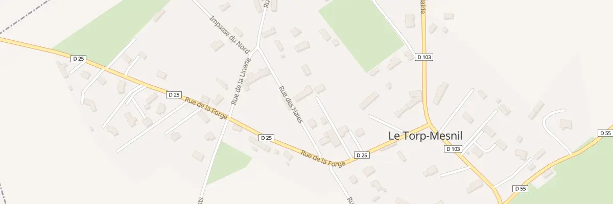 Plan du 68 Rue des Haies au Torp-Mesnil