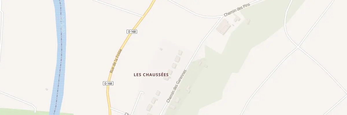 Plan du 146 Les Chaussees à Villavard