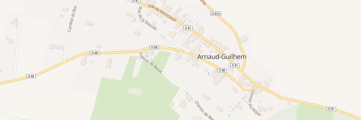 Plan du 67 Chart à Arnaud-Guilhem