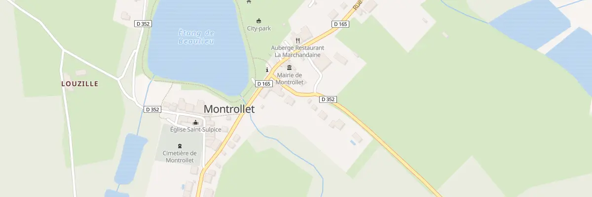 Plan du 4 Rue des Anciennes Ecoles à Montrollet