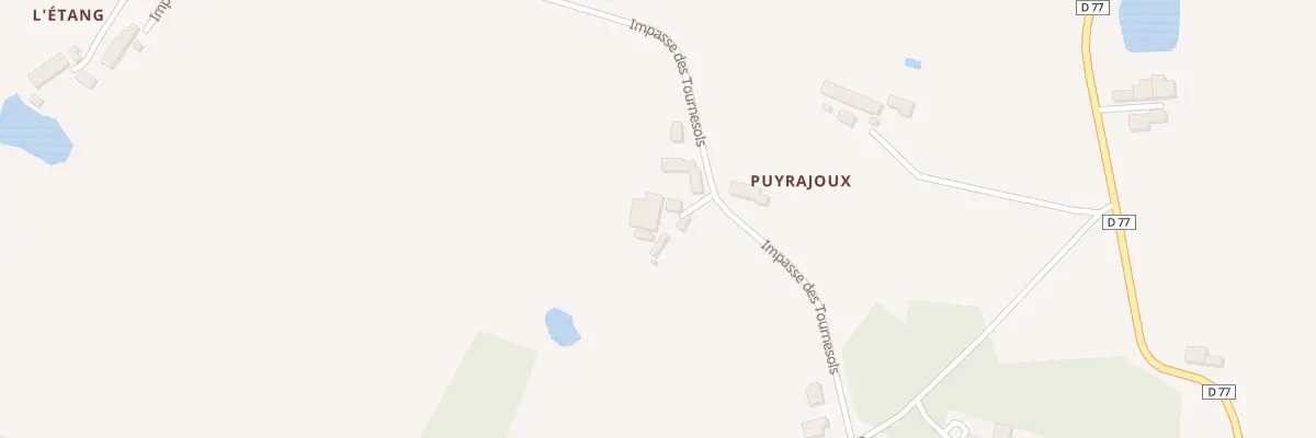 Plan du 223 Imp des Tournesols à Saint-Jory-de-Chalais