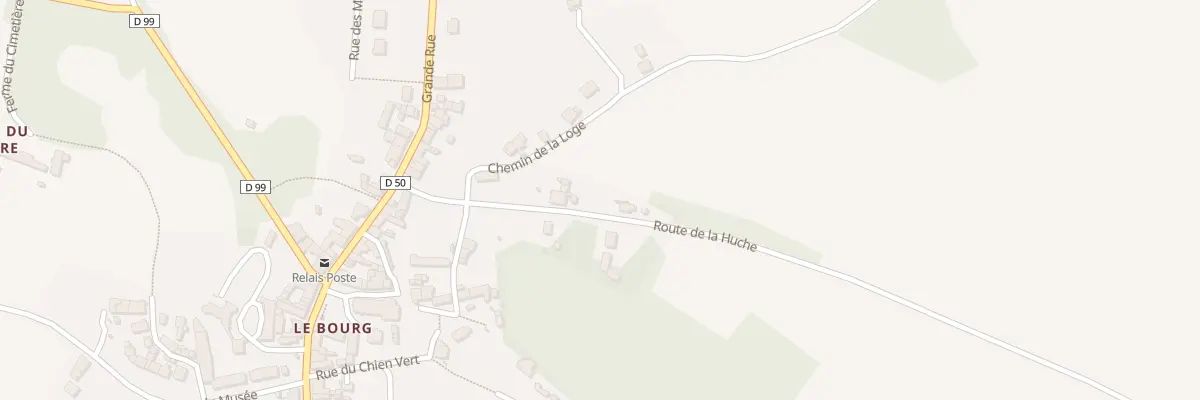 Plan du 3 Rte de la Huche à La Celle-Guenand