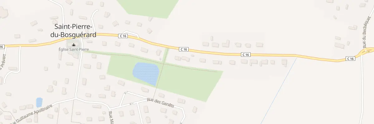 Plan du 17 Rue Henri Colliot à Saint-Pierre-du-Bosguérard