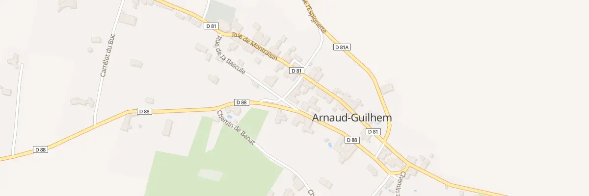 Plan du 43 Village à Arnaud-Guilhem