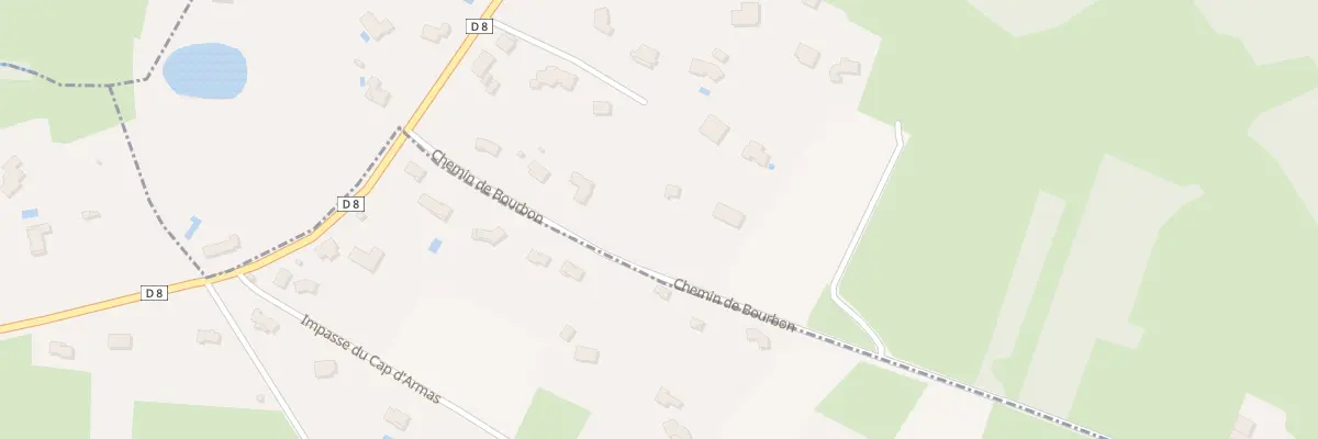 Plan du 55 Bourbon à Montoulieu-Saint-Bernard