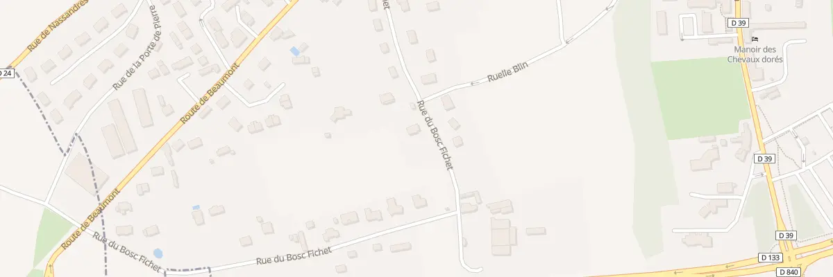 Plan du 10A Rue du Bosc Fichet au Neubourg