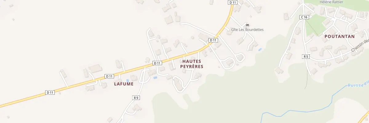 Plan du 13 Rte de Bardigues à Auvillar