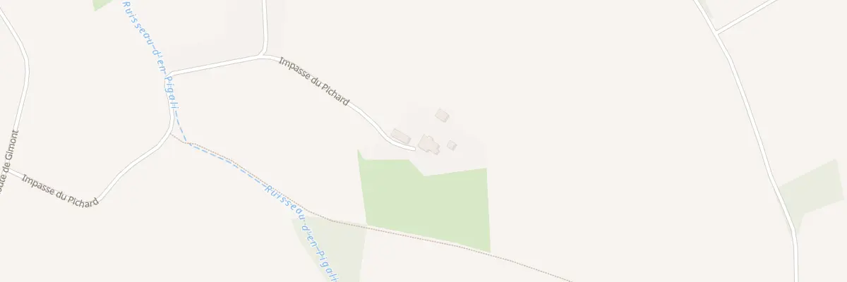 Plan du 5050 Au Pichard à Lahas