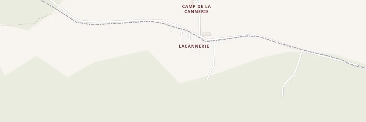 Plan du 1302 Che de Lacanerie à Gavaudun