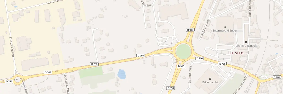 Plan du 15 Rue du Petit Versailles à Château-Renault