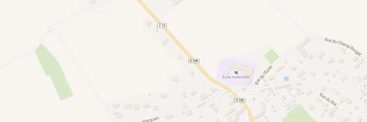 Plan du 1 Rue de l’Eglise à Vitot