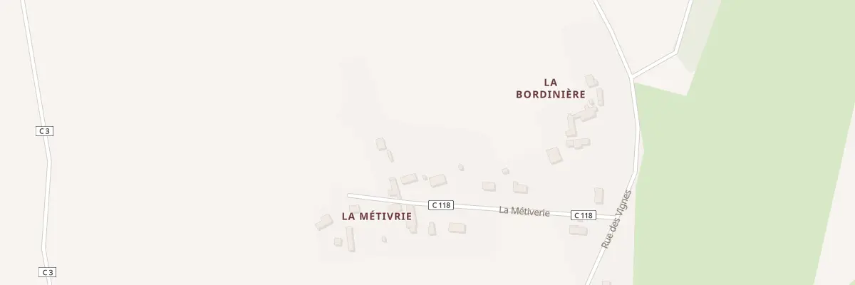 Plan du 10 La Metivrie à Mouzay