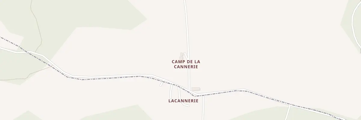 Plan du 1345 Che de la Cannerie à Lacapelle-Biron