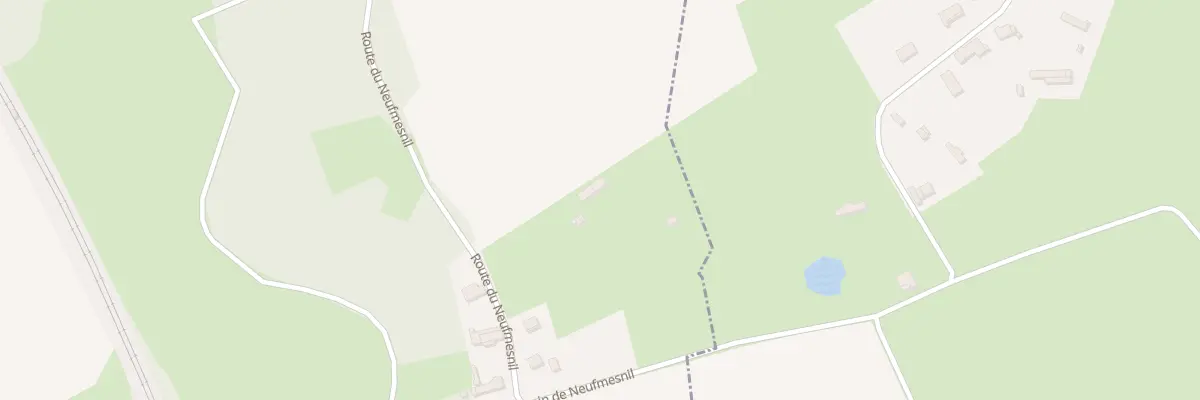Plan du 1005 Rte de Neufmesnil à Cideville