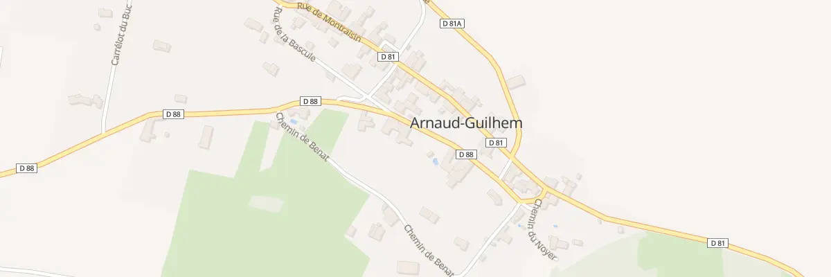 Plan du 69 Chart à Arnaud-Guilhem