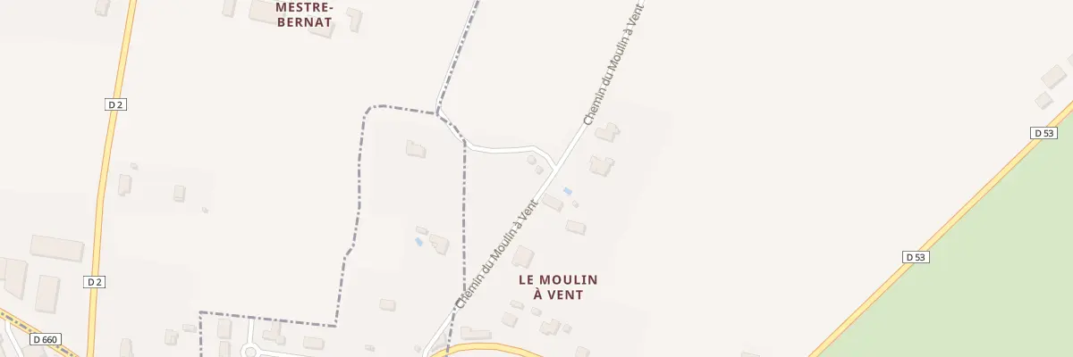 Plan du 215 Che du Moulin à Vent à Capdrot