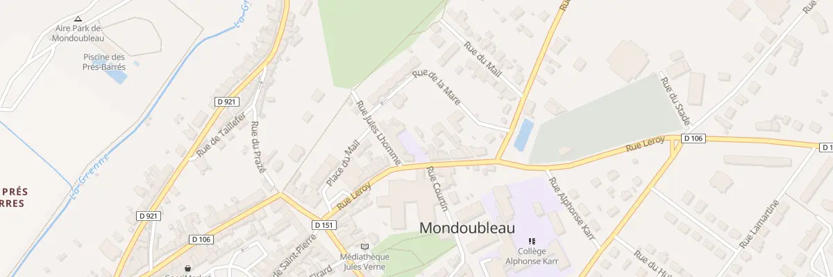 Plan du 24 Rue Leroy à Mondoubleau