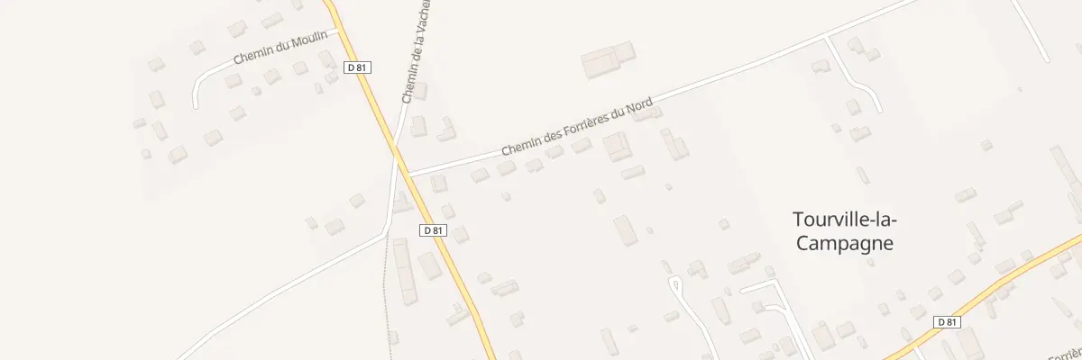 Plan du 7 Che des Forrieres du Nord à Tourville-la-Campagne