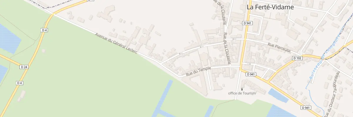 Plan du 19B Rue Marcel Bravo à La Ferté-Vidame