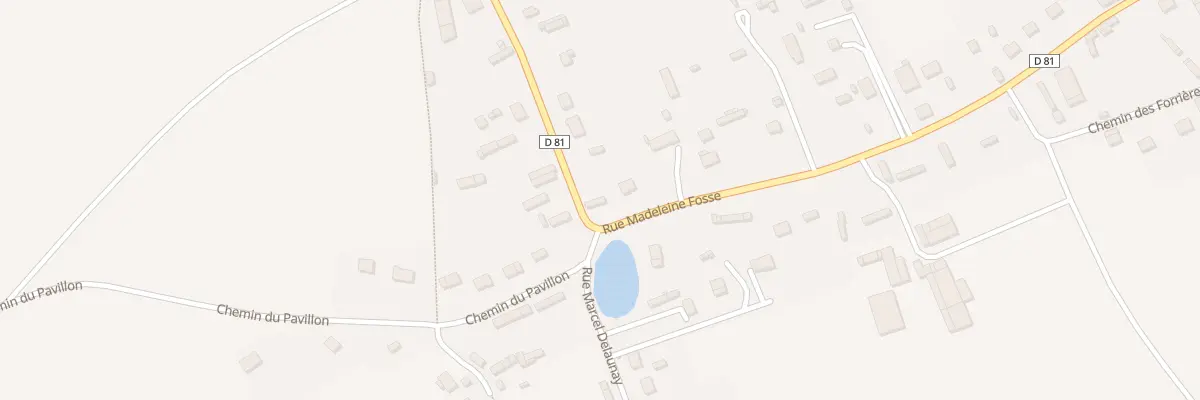 Plan du 2 Rue Madeleine Fosse à Tourville-la-Campagne
