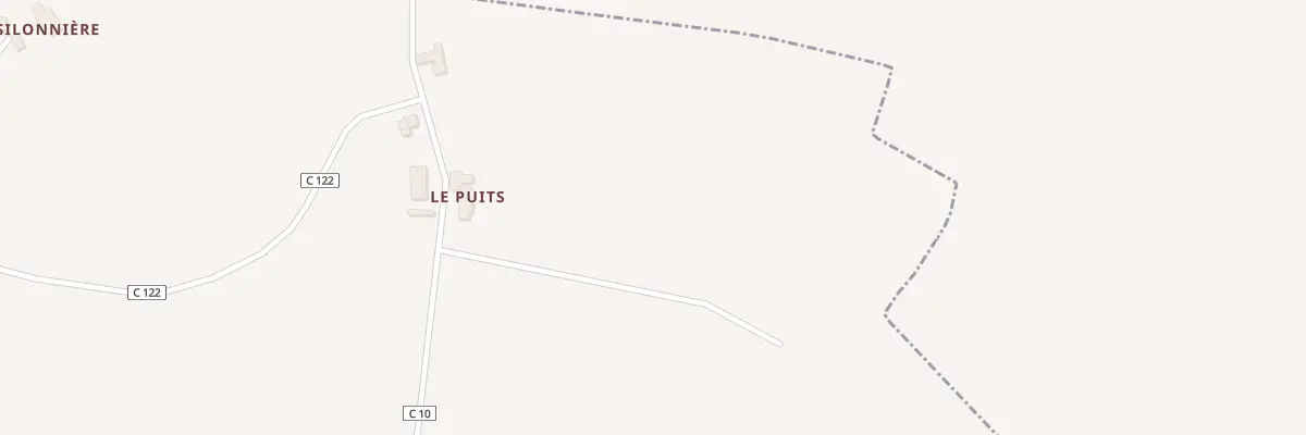 Plan du 156 Le Puits à Ciran